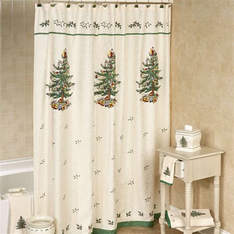 seasonal shower curtains